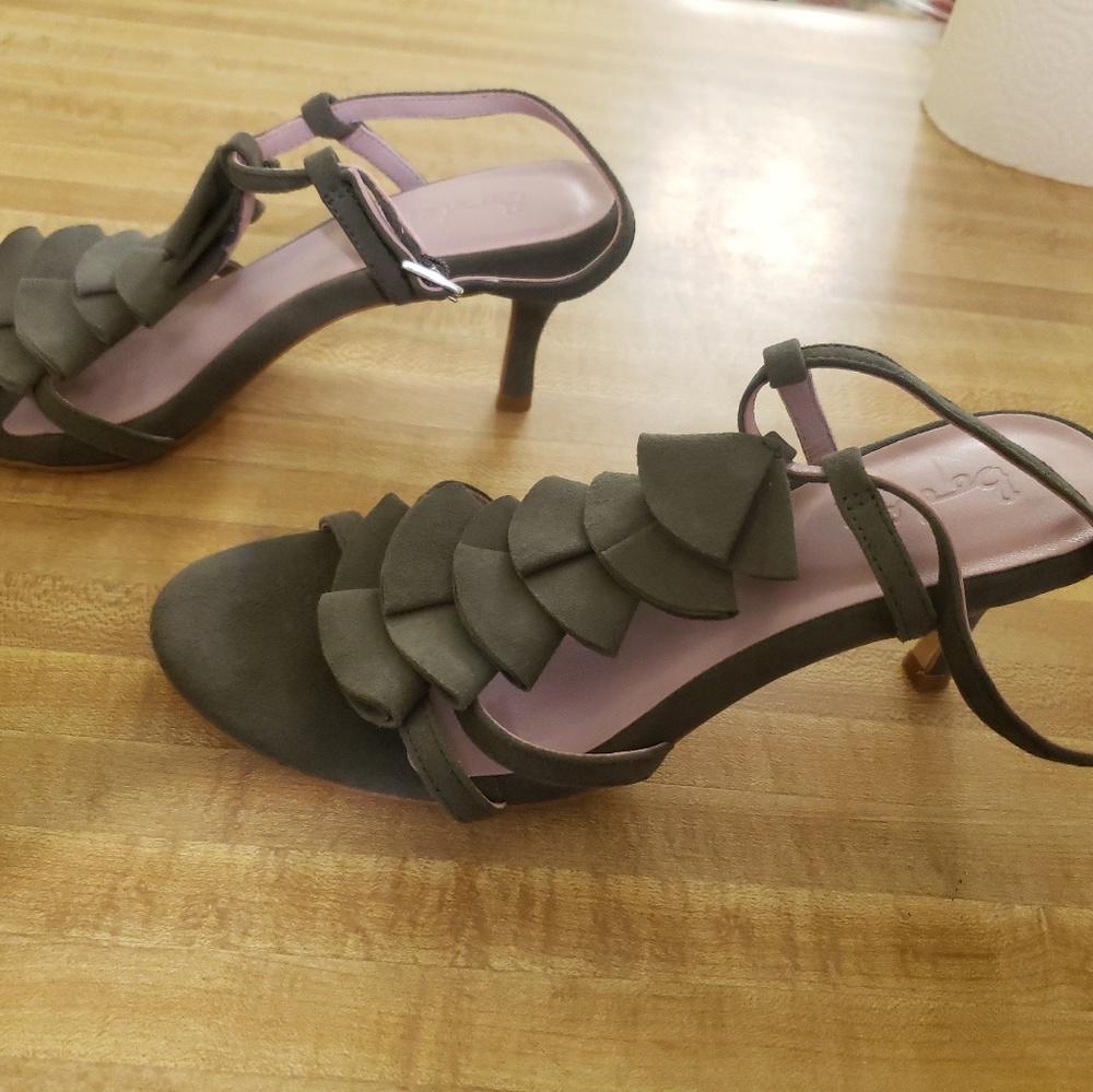 Boden, New, 9/39, Grey, Sandals w/ Heels, New - Picture 4 of 5
